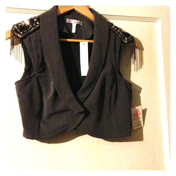 Vest with Epaulettes !!! - Picture 1 of 2