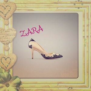 Zara Shoes - Embellished Zara Heels Zara Shoes - Embellished Zara Heels