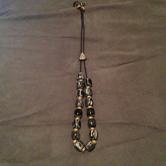 Black & White Kombolói "Worry Beads"