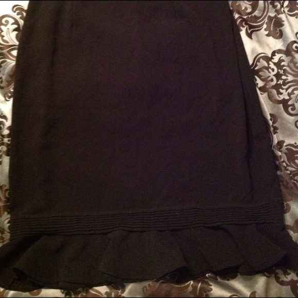 Black Ruffled Skirt size 16