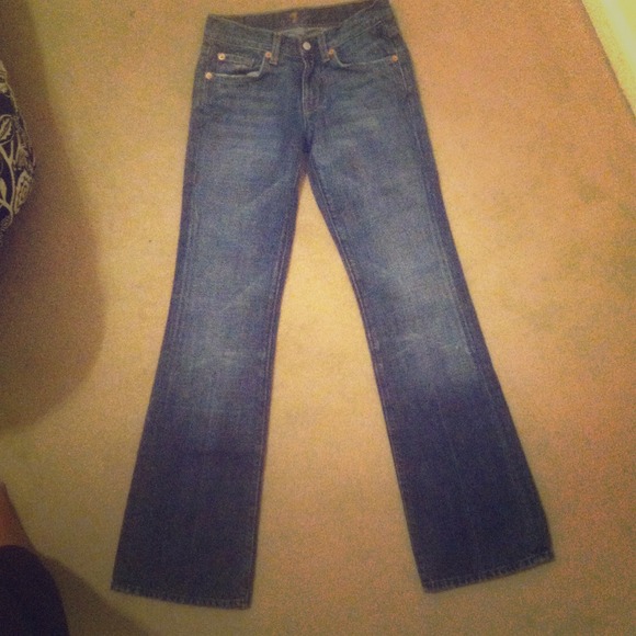 Girls 7 of all mankind jeans
