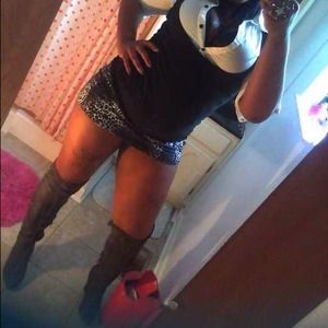 Knee high boots! (thigh high if ur short)