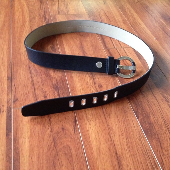 Leather belt