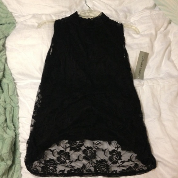 Tops - Reserved @nicolekm. Black lace tank