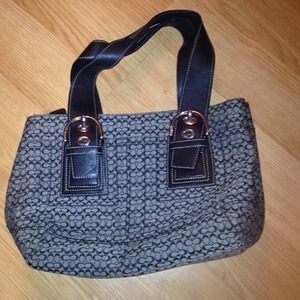 Authentic coach purse