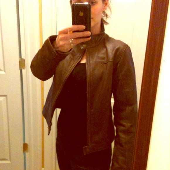 SOLD in bundle ******* Leather jacket