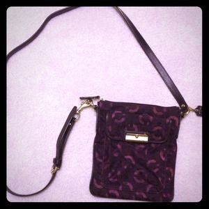 🔆REDUCED AGAIN🔆 Purple Coach crossbody purse