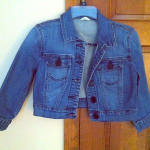 Cropped Denim Jacket