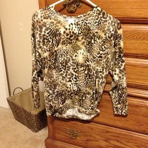 Lepoard print sweater