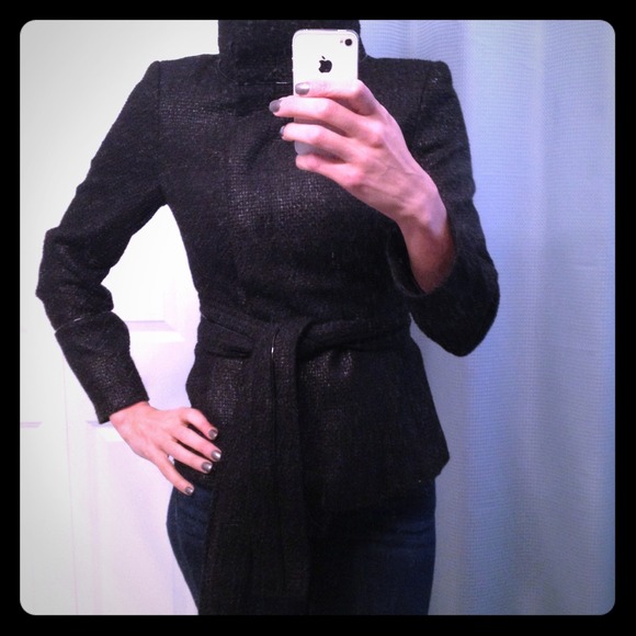 Awesome awesome awesome black versatile chic coat - Picture 1 of 4