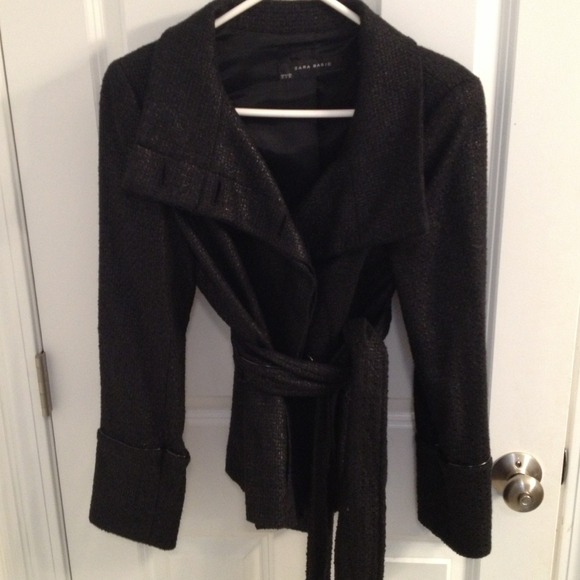 Awesome awesome awesome black versatile chic coat - Picture 3 of 4