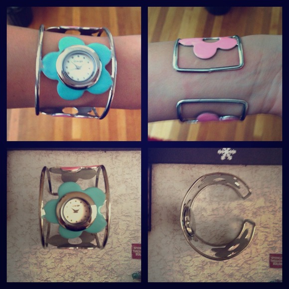 Stainless steel vintage watch/bracelet.