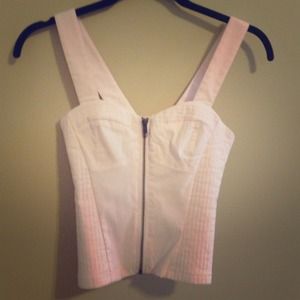New H&M pink bustier