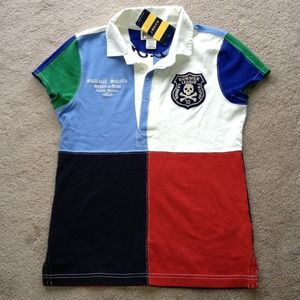 Rugby Ralph Lauren polo shirt size medium. Nwt