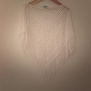 Vintage Lace Poncho