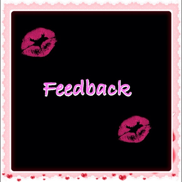 Feedback from my posh customers