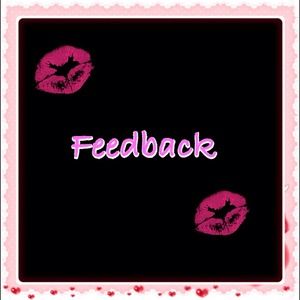 Feedback from my posh customers