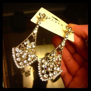 Faux Diamond Earrings