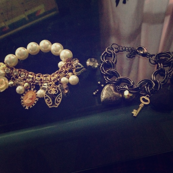 3 bracelets Charlotte Russe