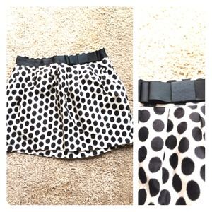 Cute polka dot Mini skirt