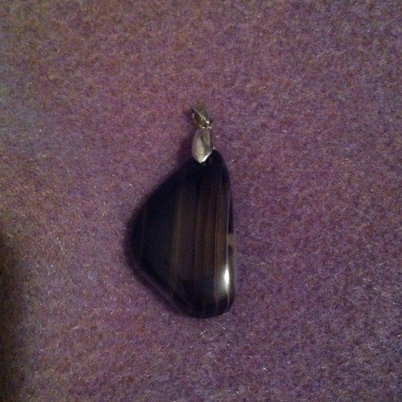 SOLD 🎀 Botswana Agate Pendant