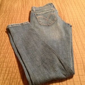 Straight leg jeans skinny