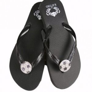 Soccer Flip Flops