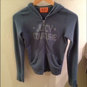Juicy Couture blue hoodie