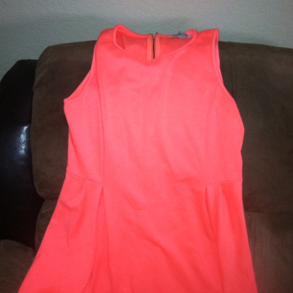 Charlotte Russe Dresses & Skirts - Neon coral dress