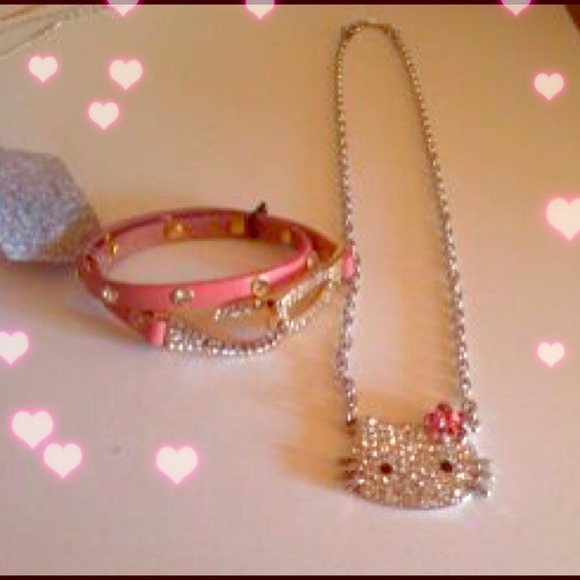 SOLD to sallicas*bracelet & Hello Kitty Necklace