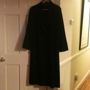 Black wool coat Reduced price now $50 from 150$
