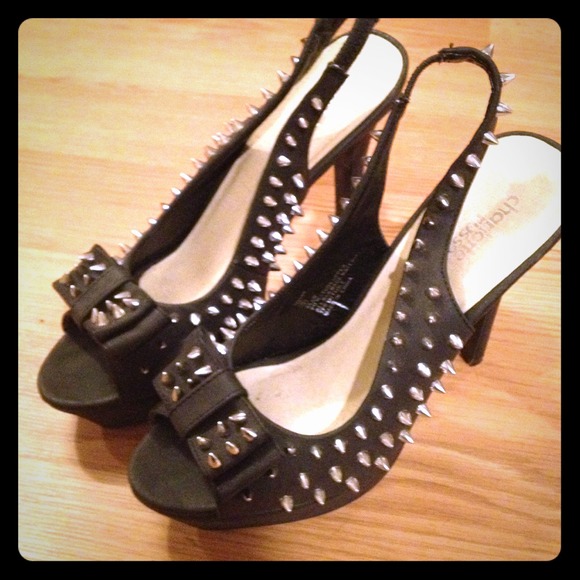 Charlotte Russe Shoes - Size 9 Charlotte Russe spiked heels
