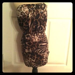 Animal print dress!