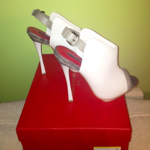 New in box Charles Jourdan sandals.