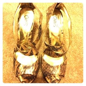 Carlos Santana Snake "skin" Heels
