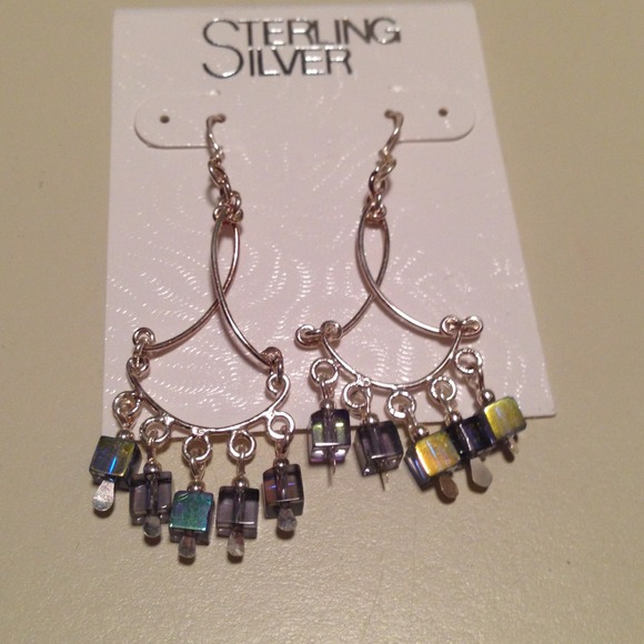 Sterling Silver Dangle Earrings