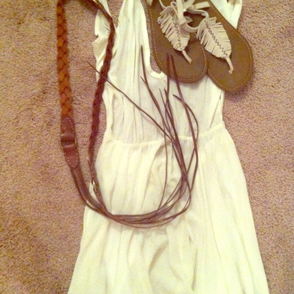 American eagle braided belt!