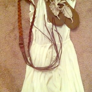 American eagle braided belt!