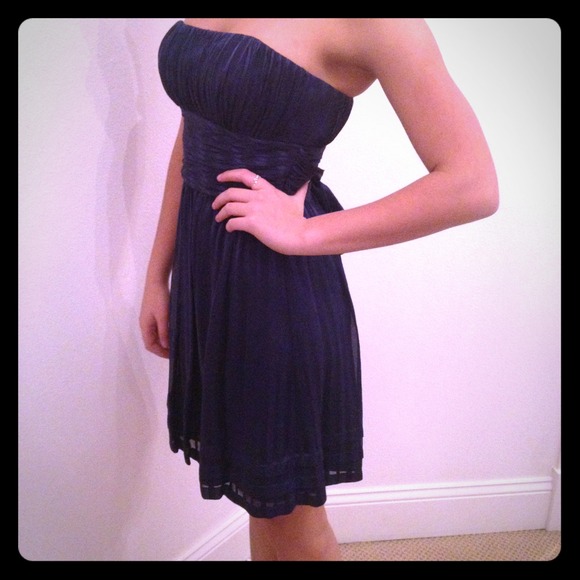 Navy summer cocktail Dress