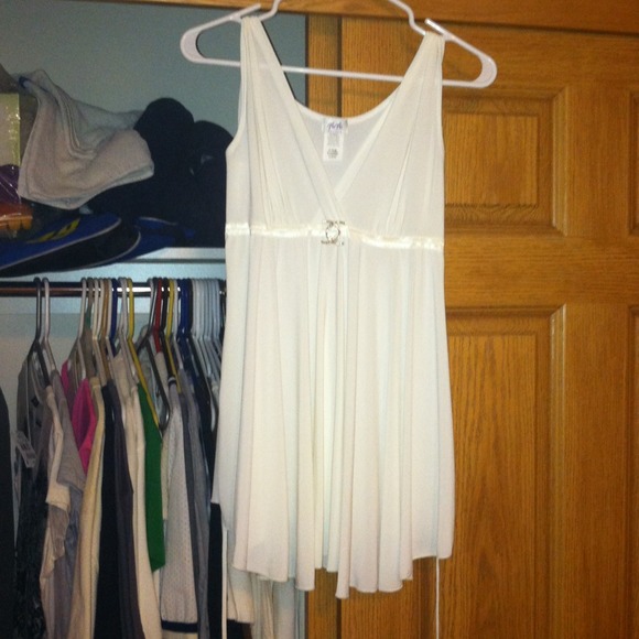 White summer top