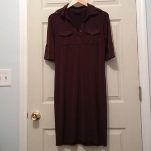 ***Sold in Bundle*** Simple chocolate brown dress