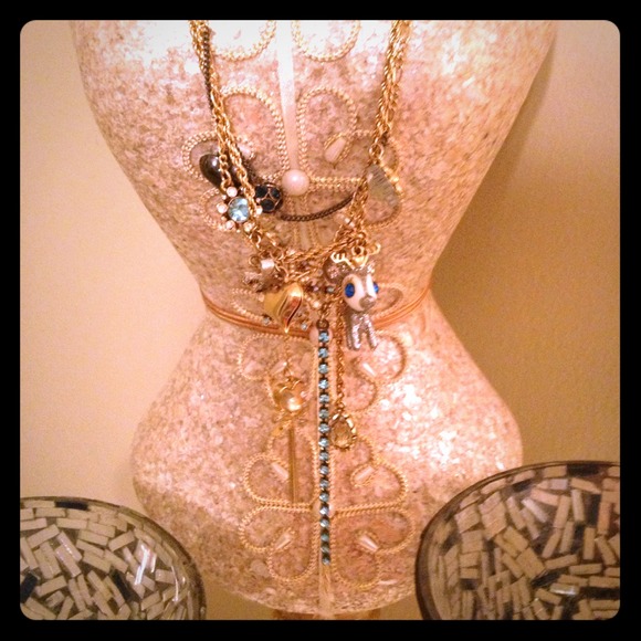 Betesy Johnson winter necklace
