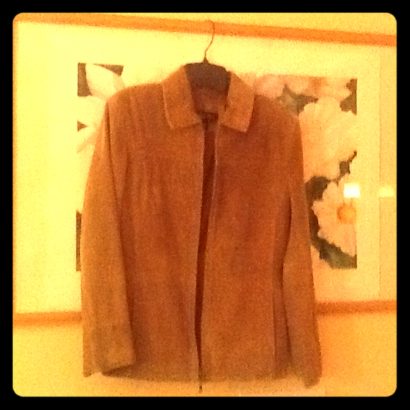 Caramel Suede Jacket From Nordstrom