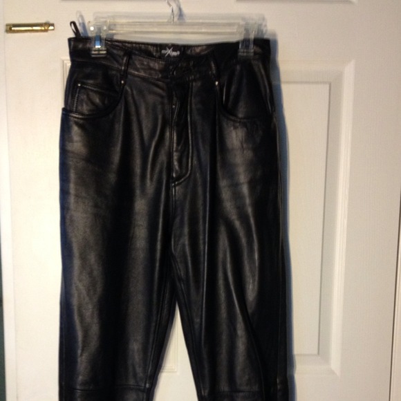Leather pants