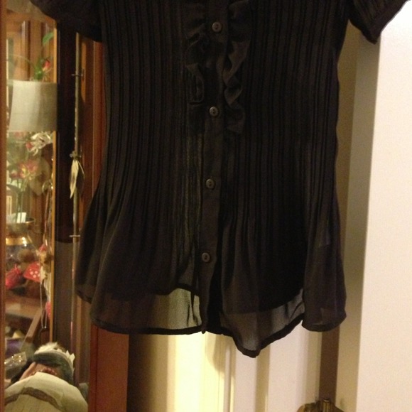 🔆Just Reduced Again🔆Sunny Leigh Chocolate Blouse - Picture 3 of 4