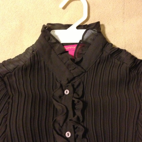 🔆Just Reduced Again🔆Sunny Leigh Chocolate Blouse - Picture 4 of 4