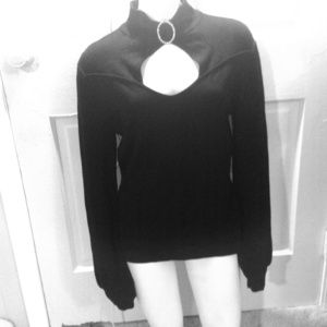 Venini Sweaters - 💢RESERVED💢 Black Turtleneck W/Rhinestones Venini Sweaters - 💢RESERVED💢 Black Turtleneck W/Rhinestones