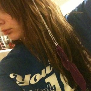 Hair feather clip in:)