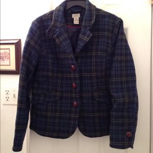 LL Bean wool blazer