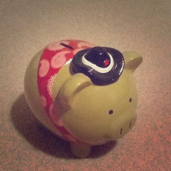 Supersized Cowboy Piggy Bank